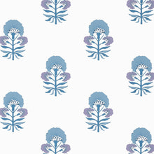 T16216 Tybee Bud Kismet Lavender and Blue Wallpaper by Thibaut