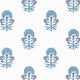 Tybee Bud Kismet Lavender and Blue Wallpaper by Thibaut