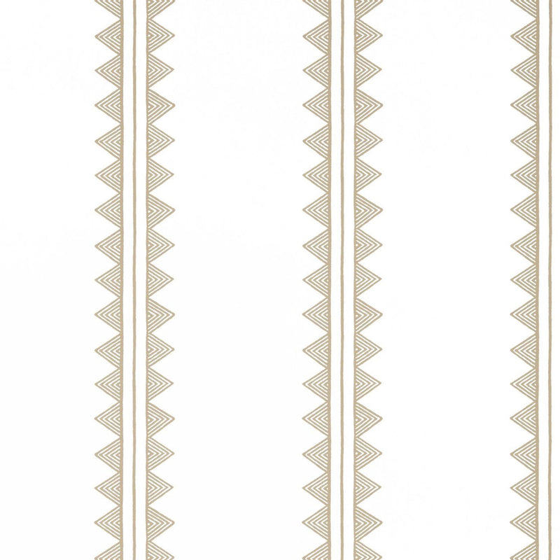 T16229 Agave Stripe Kismet Camel Wallpaper by Thibaut