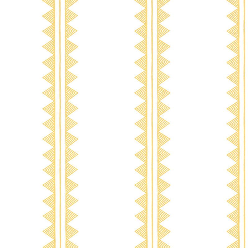 T16230 Agave Stripe Kismet Yellow Wallpaper by Thibaut