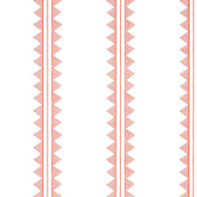 T16231 Agave Stripe Kismet Coral Wallpaper by Thibaut