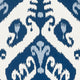 Indies Ikat Kismet Navy Wallpaper by Thibaut