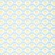 Emily Kismet Yellow and Blue Wallpaper by Thibaut