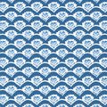 Emily Kismet Navy Wallpaper by Thibaut
