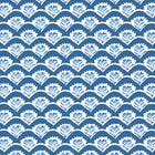 T16255 Emily Kismet Navy Wallpaper by Thibaut