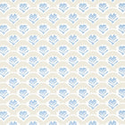 T16256 Emily Kismet Beige and Blue Wallpaper by Thibaut