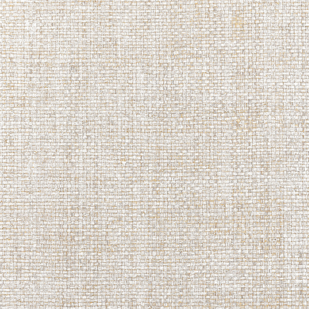 T19604 Lauderdale Grasscloth Resource Volume 6 White Wallpaper by Thibaut
