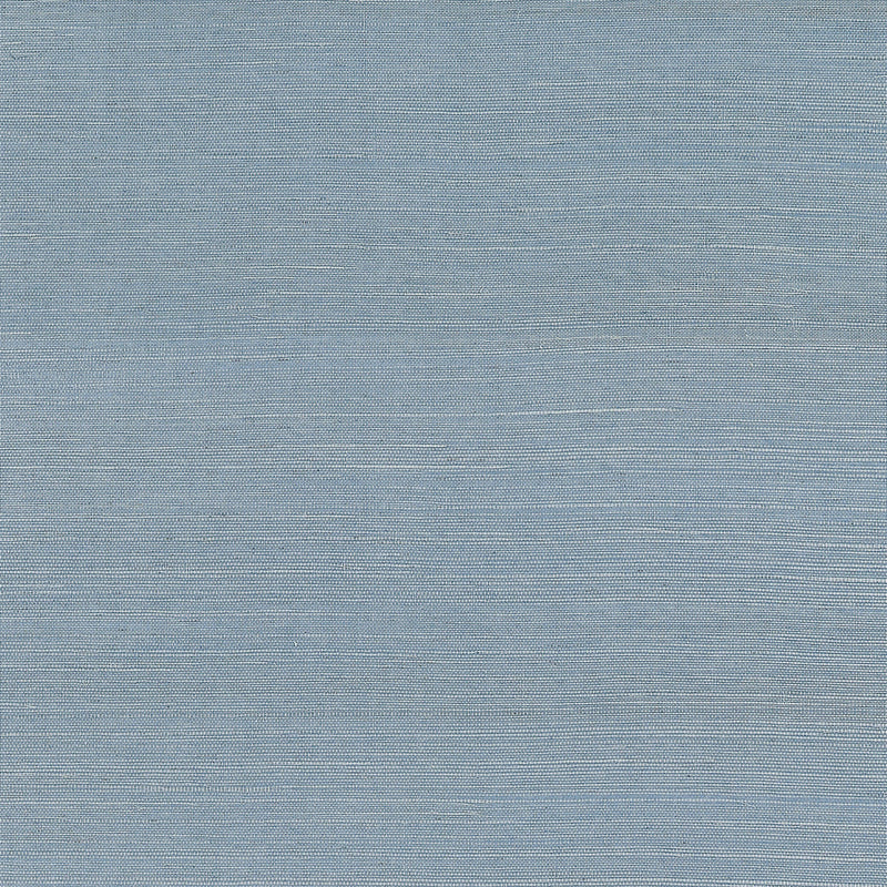 T19621 Shang Extra Fine Sisal Grasscloth Resource Volume 6 Blue Jay Wallpaper by Thibaut