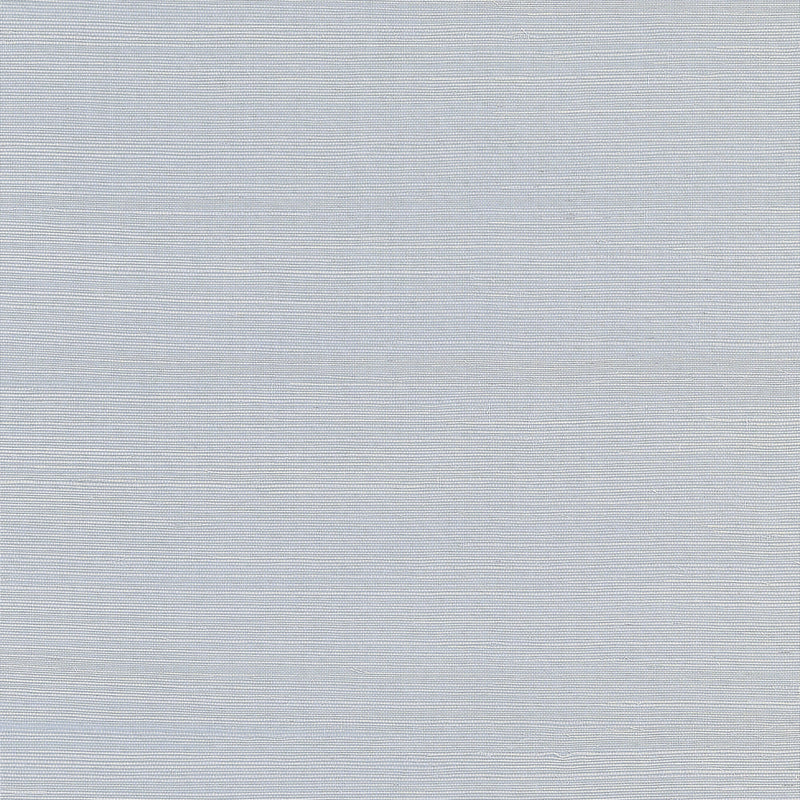 T19625 Shang Extra Fine Sisal Grasscloth Resource Volume 6 Light Grey Wallpaper by Thibaut