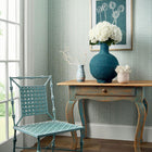 T19628 Coastline Grasscloth Resource Volume 6 Seaglass Wallpaper by Thibaut