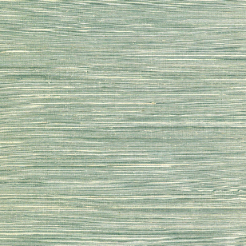 T19650 Heather Sisal Grasscloth Resource Volume 6 Green Wallpaper by Thibaut