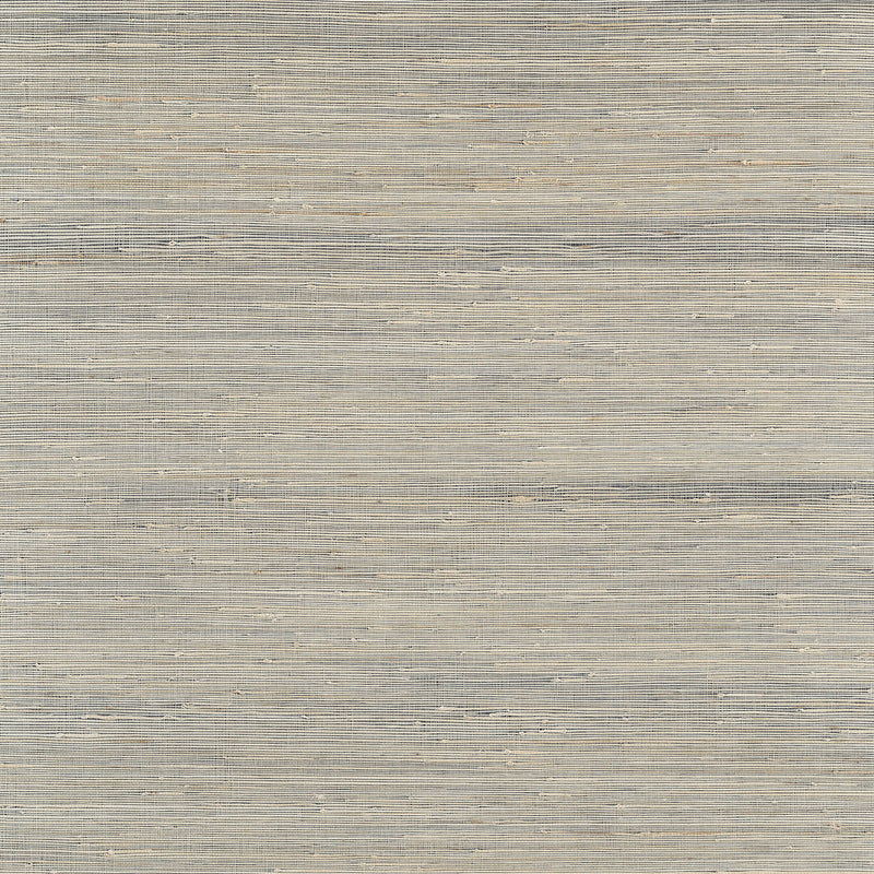 T19659 Sydney Grasscloth Resource Volume 6 Black Wallpaper by Thibaut