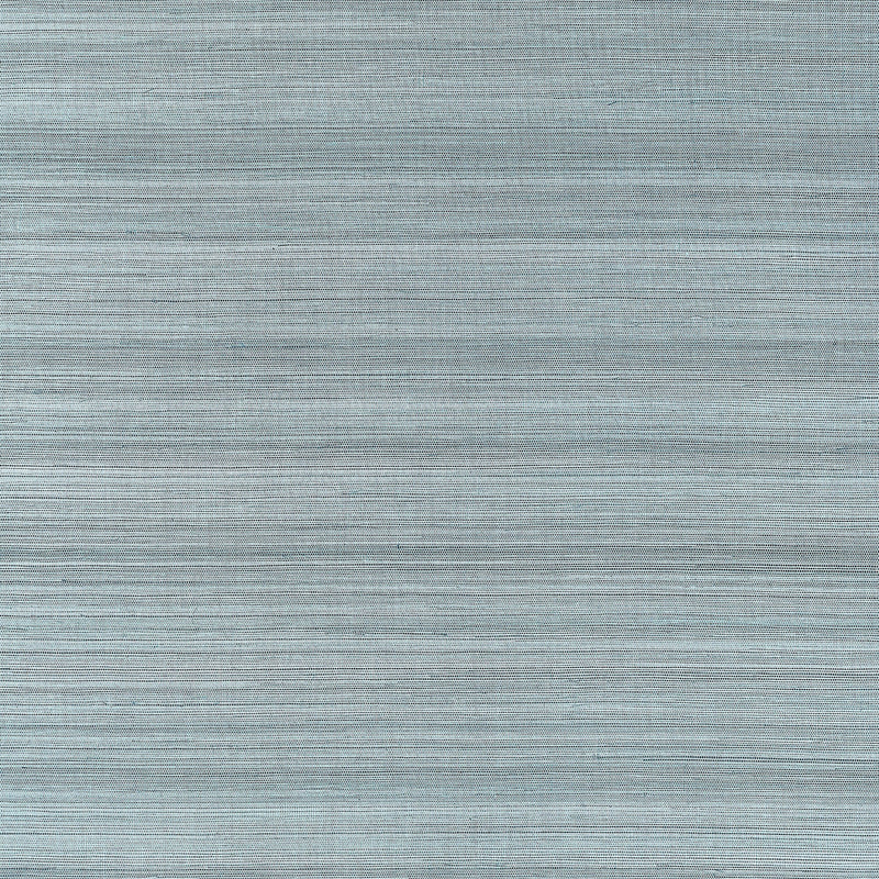 T19668 Windward Sisal Grasscloth Resource Volume 6 Stormy Blue Wallpaper by Thibaut