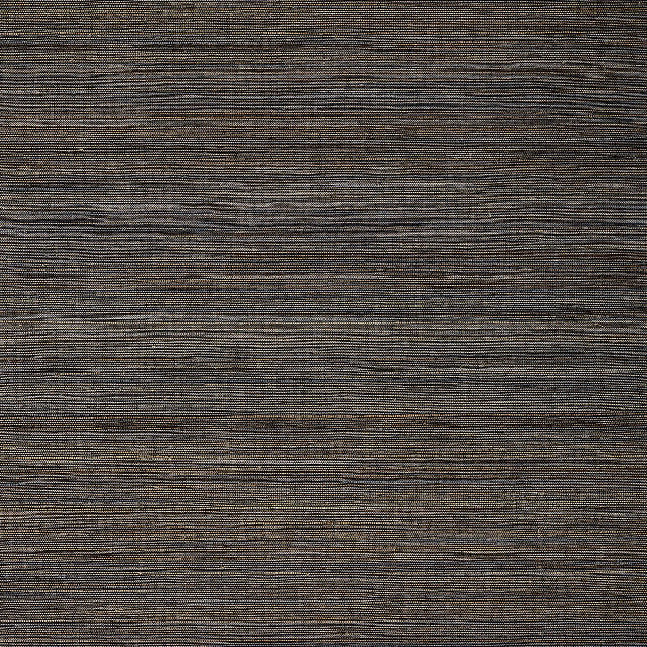 T19669 Windward Sisal Grasscloth Resource Volume 6 Midnight Wallpaper by Thibaut