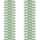 Nola Stripe Green Eden Wallpaper by Thibaut