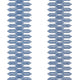 Nola Stripe Navy Eden Wallpaper by Thibaut