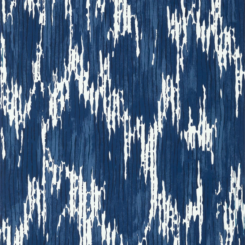 T20814 Maverick Navy Eden Wallpaper by Thibaut