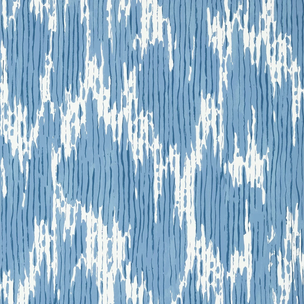 T20819 Maverick Blue Eden Wallpaper by Thibaut