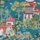 Mystic Garden Teal Eden Wallpaper by Thibaut