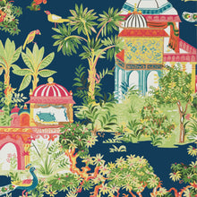 T20823 Mystic Garden Navy Eden Wallpaper by Thibaut