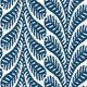 Ginger Navy Eden Wallpaper by Thibaut