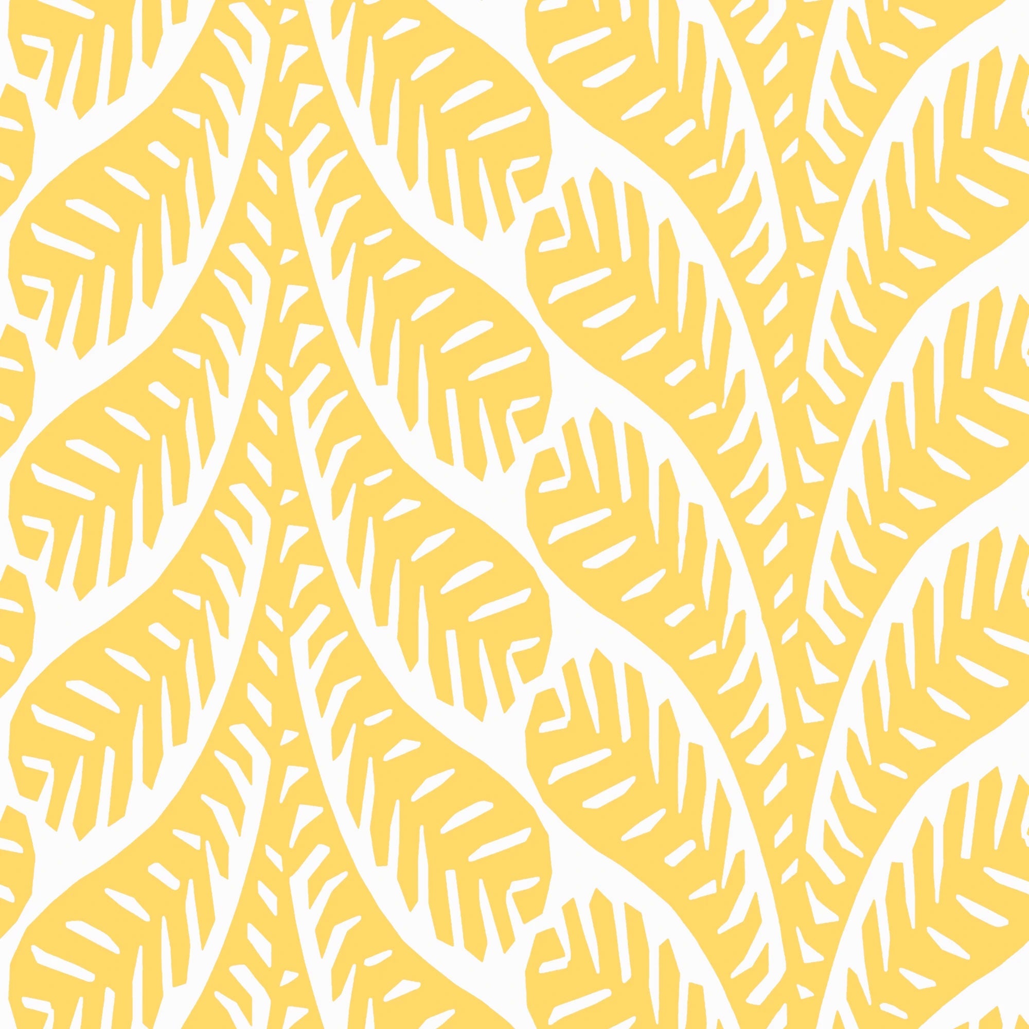 T20828 Ginger Yellow Eden Wallpaper by Thibaut