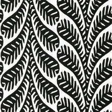 T20830 Ginger Black Eden Wallpaper by Thibaut