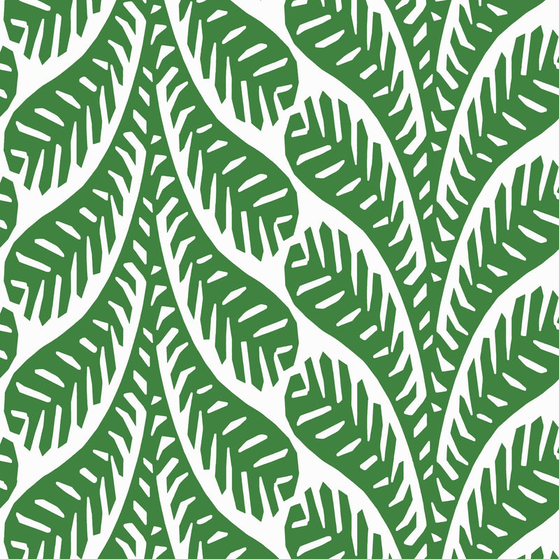 T20832 Ginger Emerald Eden Wallpaper by Thibaut