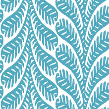T20833 Ginger Turquoise Eden Wallpaper by Thibaut