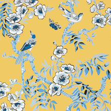 T20840 Yukio Yellow Eden Wallpaper by Thibaut