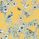 Yukio Yellow Eden Wallpaper by Thibaut