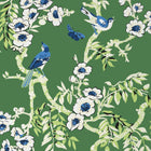 T20841 Yukio Green Eden Wallpaper by Thibaut