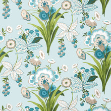 T20855 Pasadena Spa Blue Eden Wallpaper by Thibaut