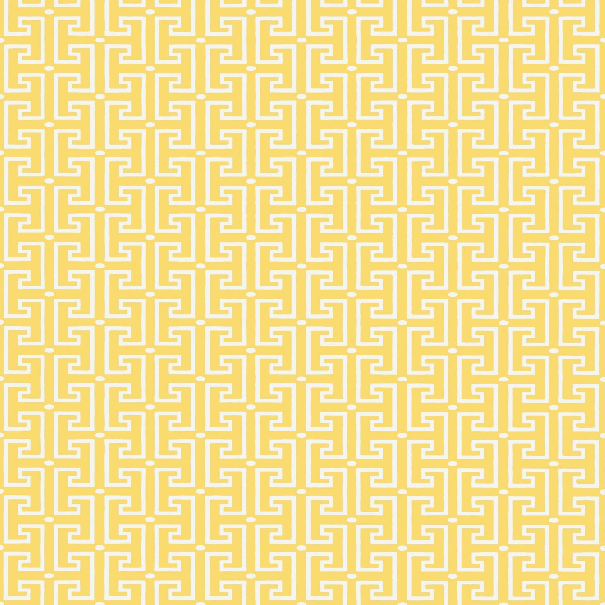T20856 T-Square Yellow Eden Wallpaper by Thibaut