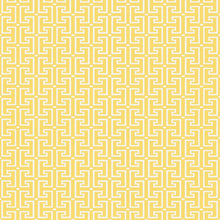 T20856 T-Square Yellow Eden Wallpaper by Thibaut