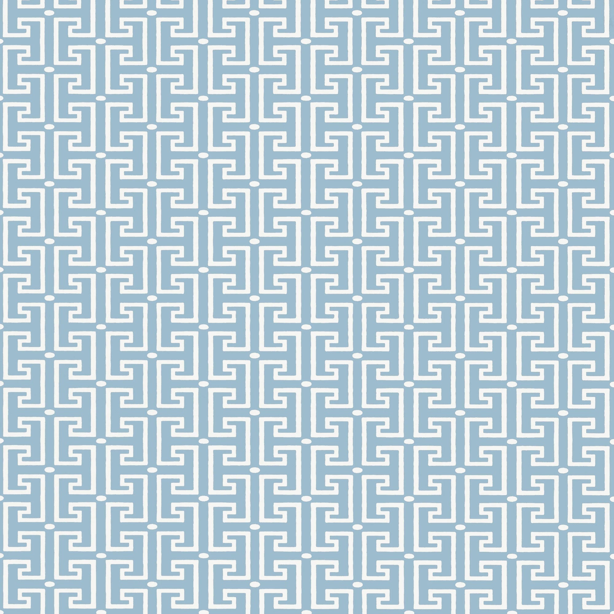 T20857 T-Square Light Blue Eden Wallpaper by Thibaut