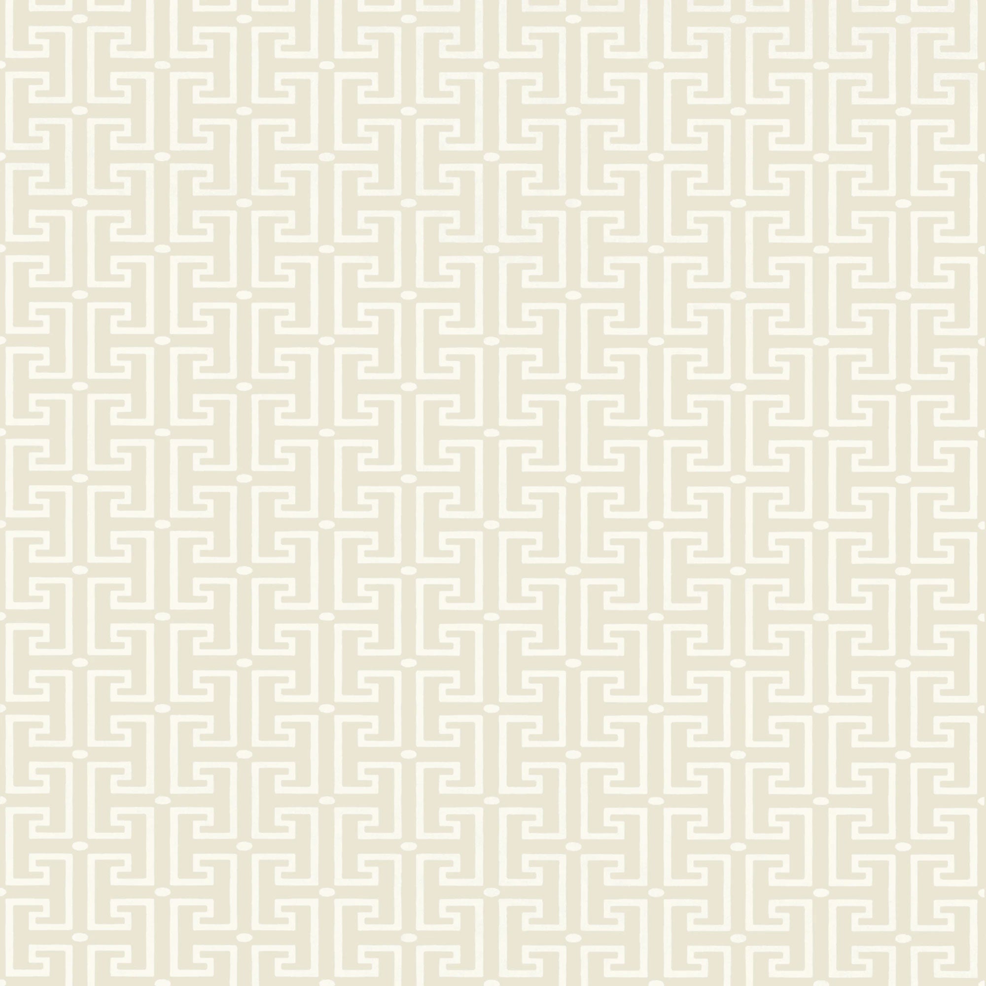T20860 T-Square Cream Eden Wallpaper by Thibaut