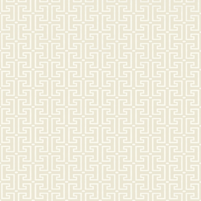 T20860 T-Square Cream Eden Wallpaper by Thibaut
