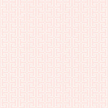 T20861 T-Square Light Pink Eden Wallpaper by Thibaut