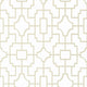 Fretwork Beige Eden Wallpaper by Thibaut