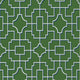 Fretwork Emerald Eden Wallpaper by Thibaut