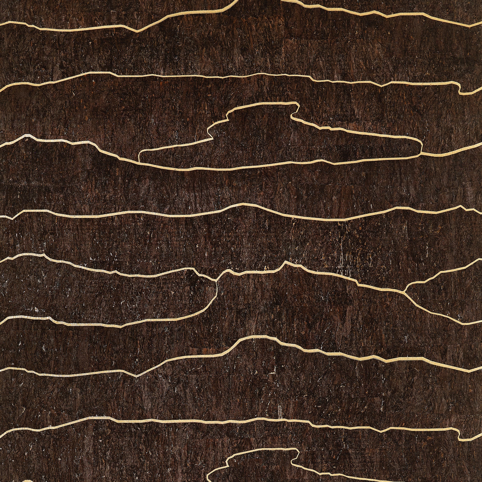 T24407 Cloud Mosaic Gold Bark Yutori Wallpaper by Thibaut