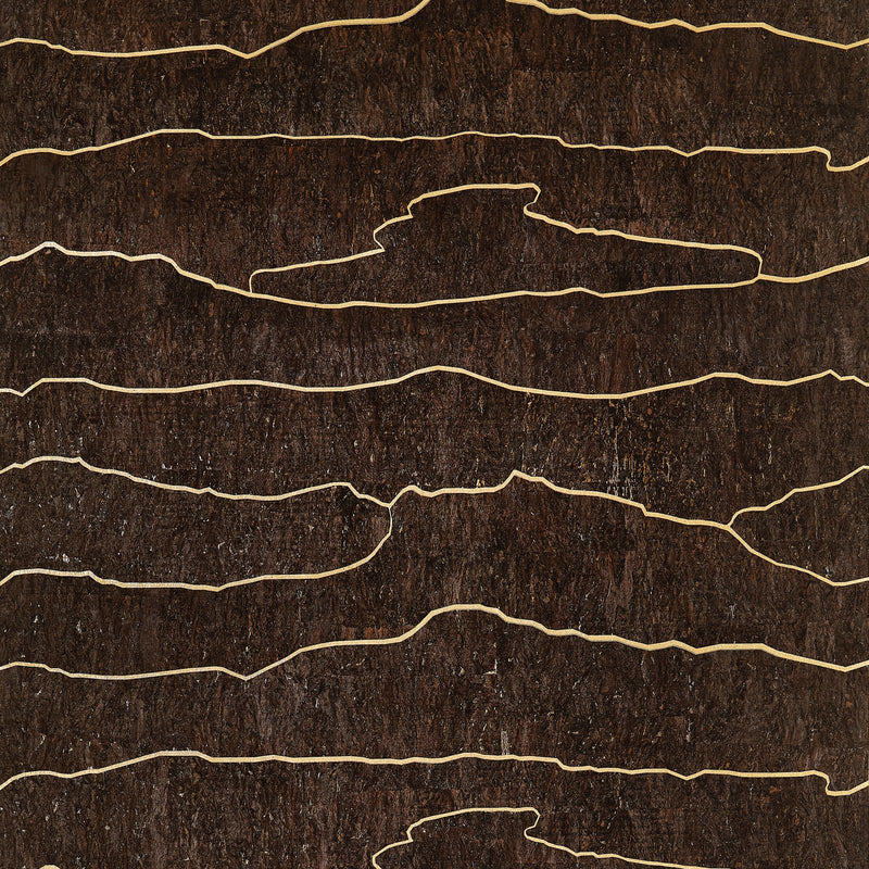 T24407 Cloud Mosaic Gold Bark Yutori Wallpaper by Thibaut