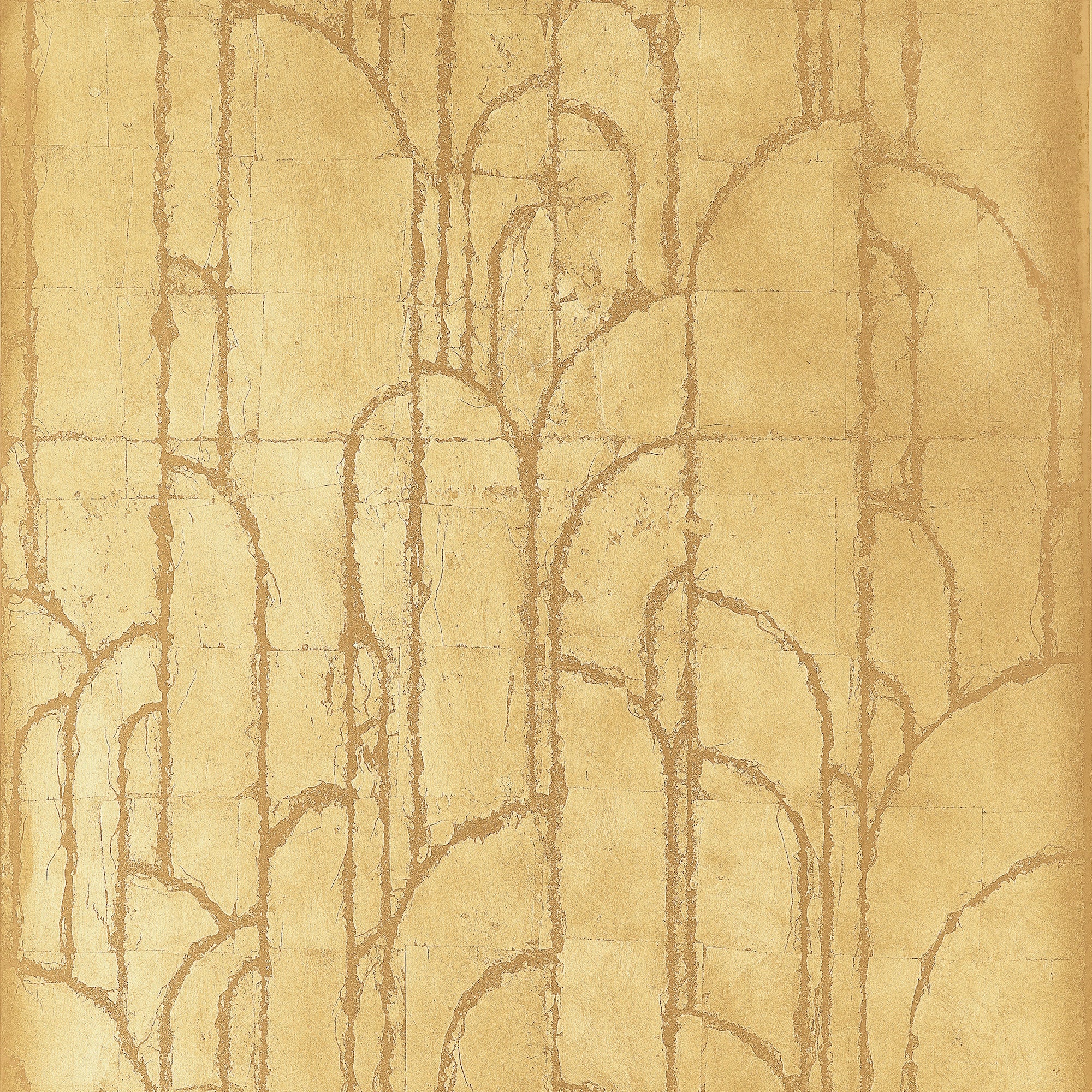 T24414 Deco Moon Gold Yutori Wallpaper by Thibaut