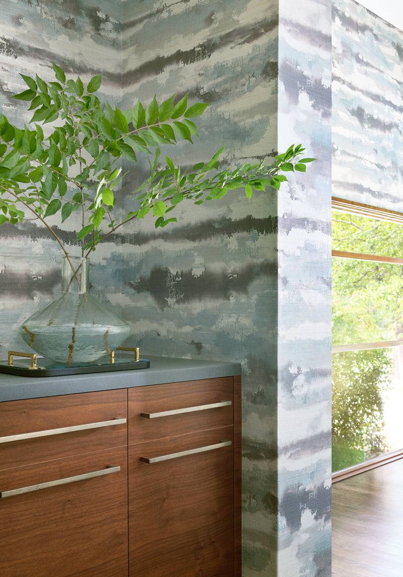 T24421 Silver Lining Mineral Yutori Wallpaper by Thibaut