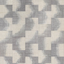 T24430 Raffia Squares Graphite Yutori Wallpaper by Thibaut