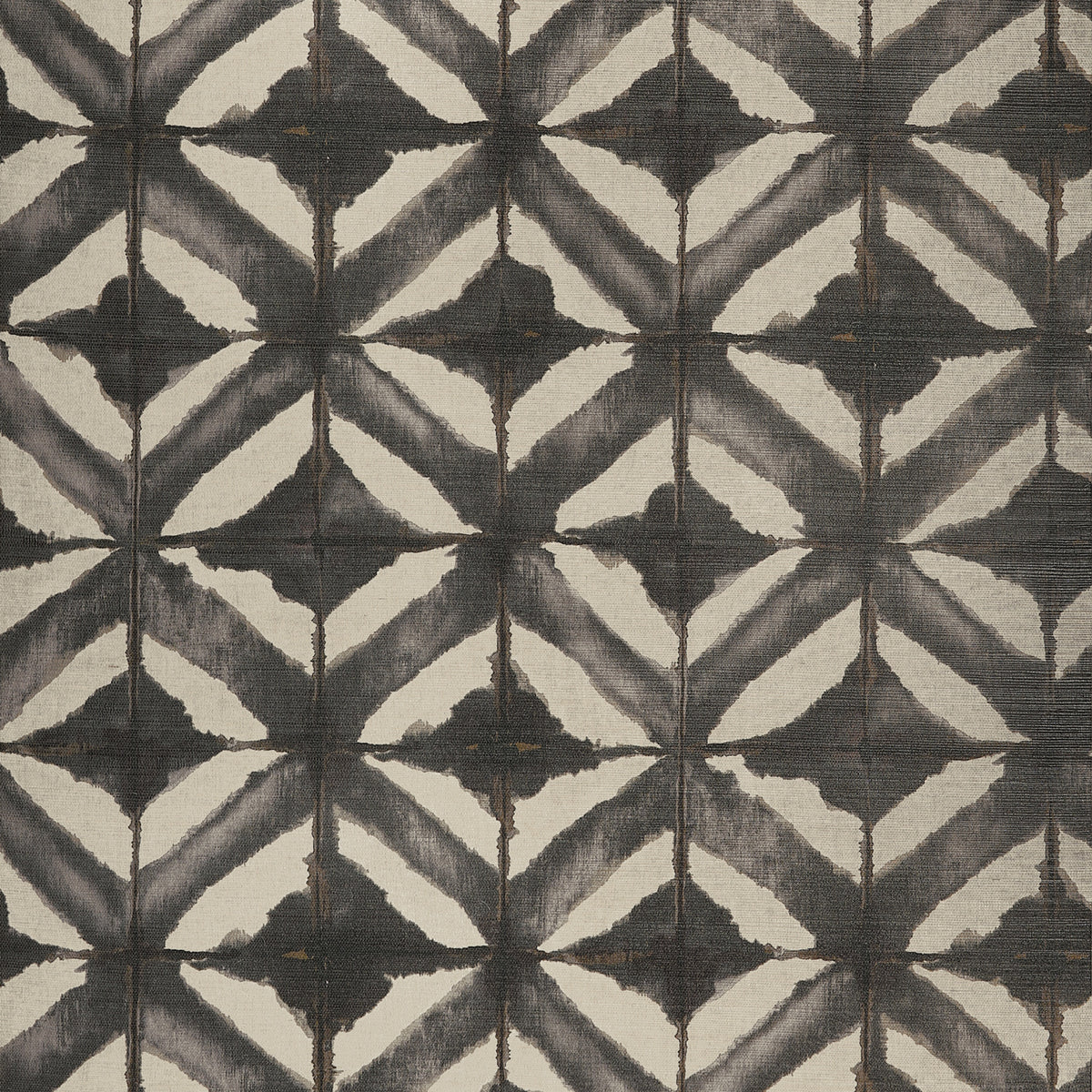Water Blocks Black Yutori Wallpaper by Thibaut
