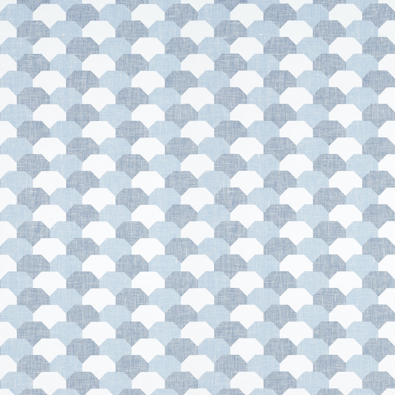 T27010 Hidden Hills Navy and White Natural Resource 3 Wallpaper by Thibaut