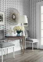 T27011 Hidden Hills Black and White Natural Resource 3 Wallpaper by Thibaut