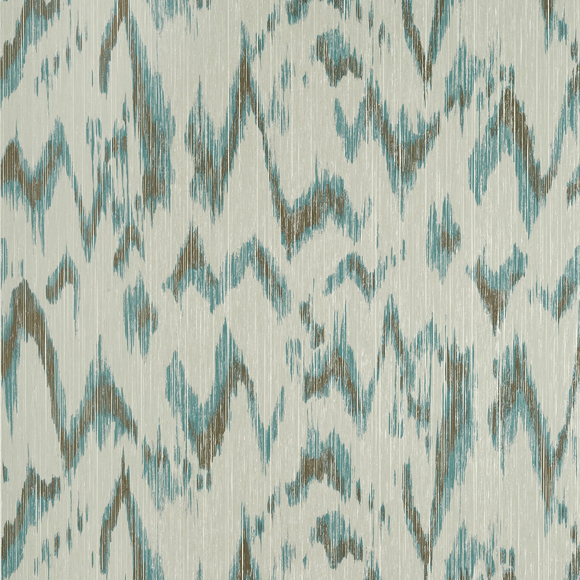 T27014 Point Lobos Brown and Teal Natural Resource 3 Wallpaper by Thibaut